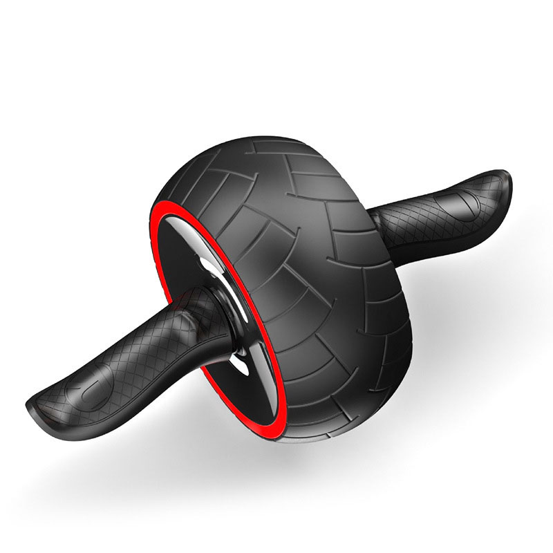 červeno čierne koleso na cvičenie